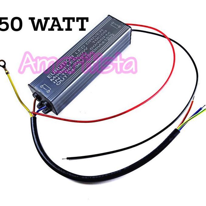 Ready  Trafo Lampu Sorot 50Watt Trafo Led Flood 50 watt LED Driver