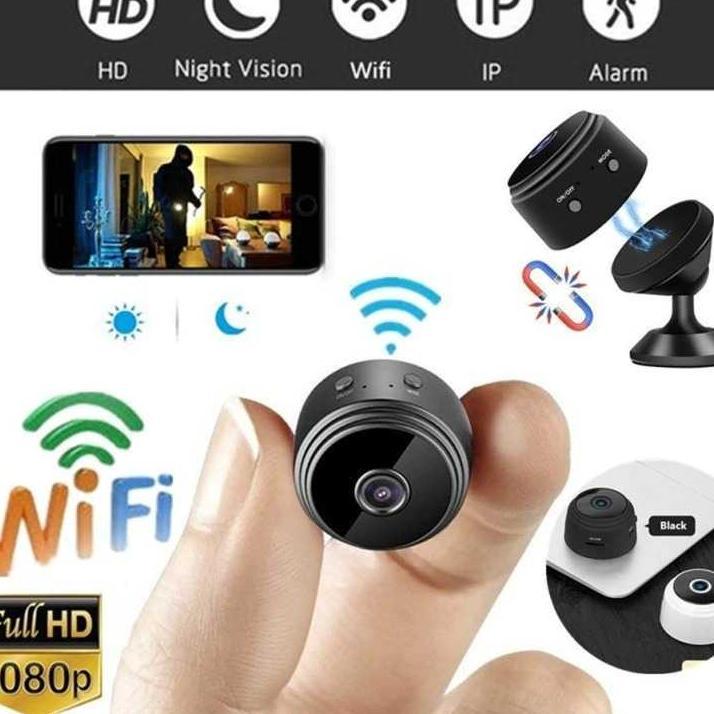 Kamera Cctv Mini A9 Taffware Wifi - Kamera Pengintai Kecil Ip Murah Cctv Murah Rumah Kamar Tersembun