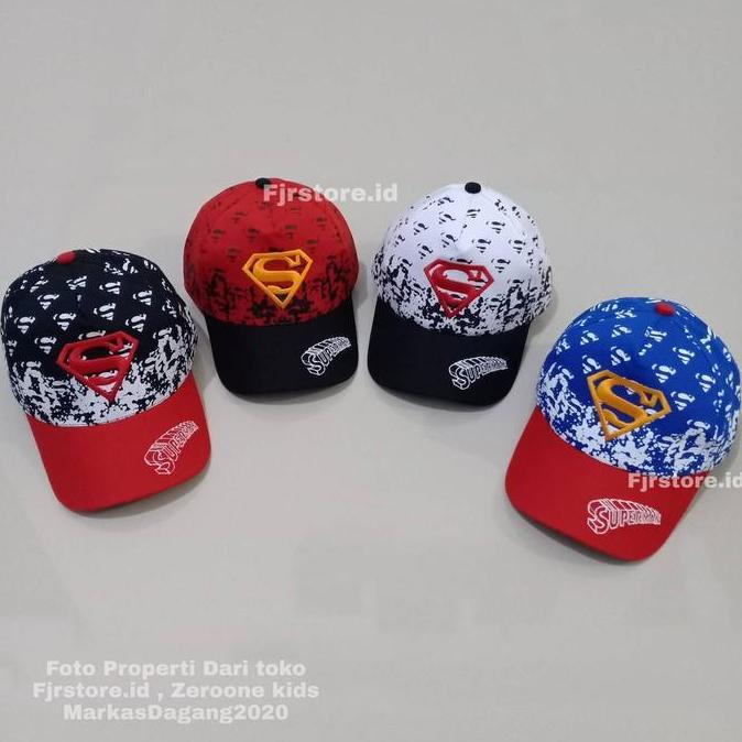 Topi Anak Laki Laki Superman Batman Captain
