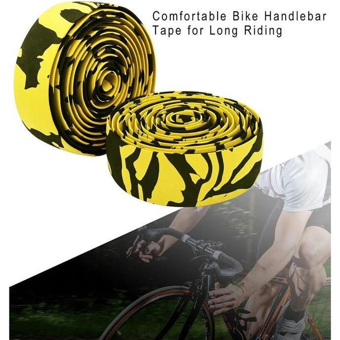 Bar Tape Handlebar Stang Sepeda Drop Bar Roadbike Fixie Sepeda Balap