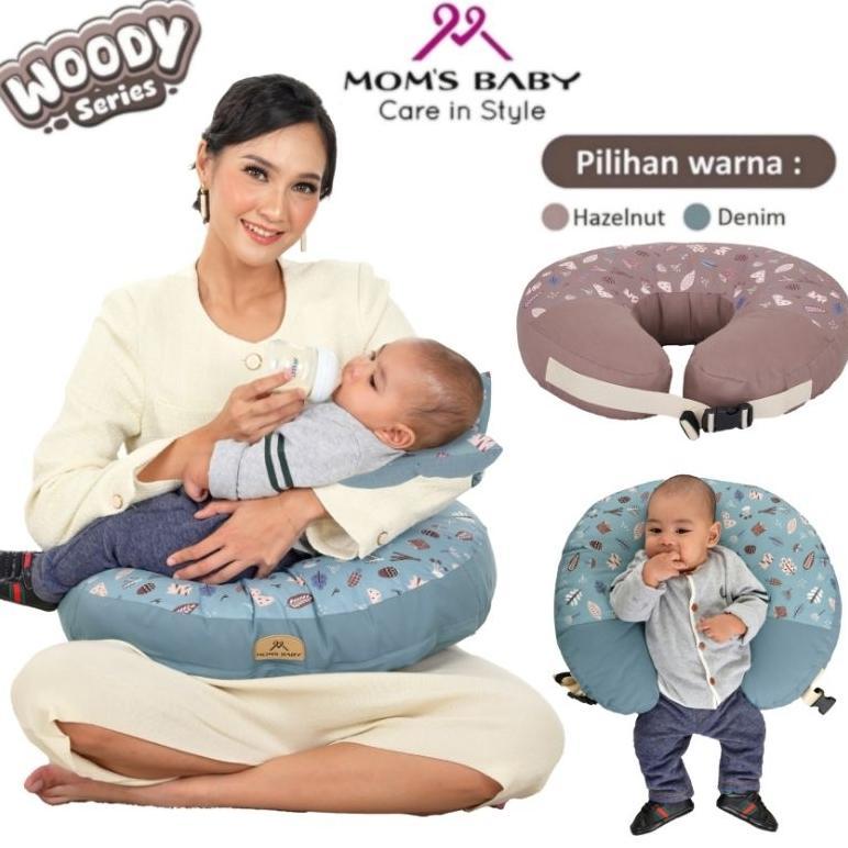 Moms Baby Bantal Menyusui Woody Series