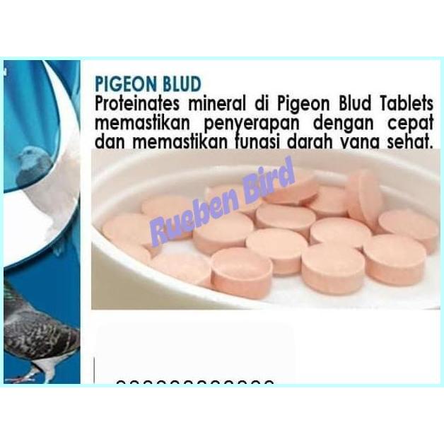 Vetafarm Blud Tablet Eceran Vitamin Darah Merpati Stamina