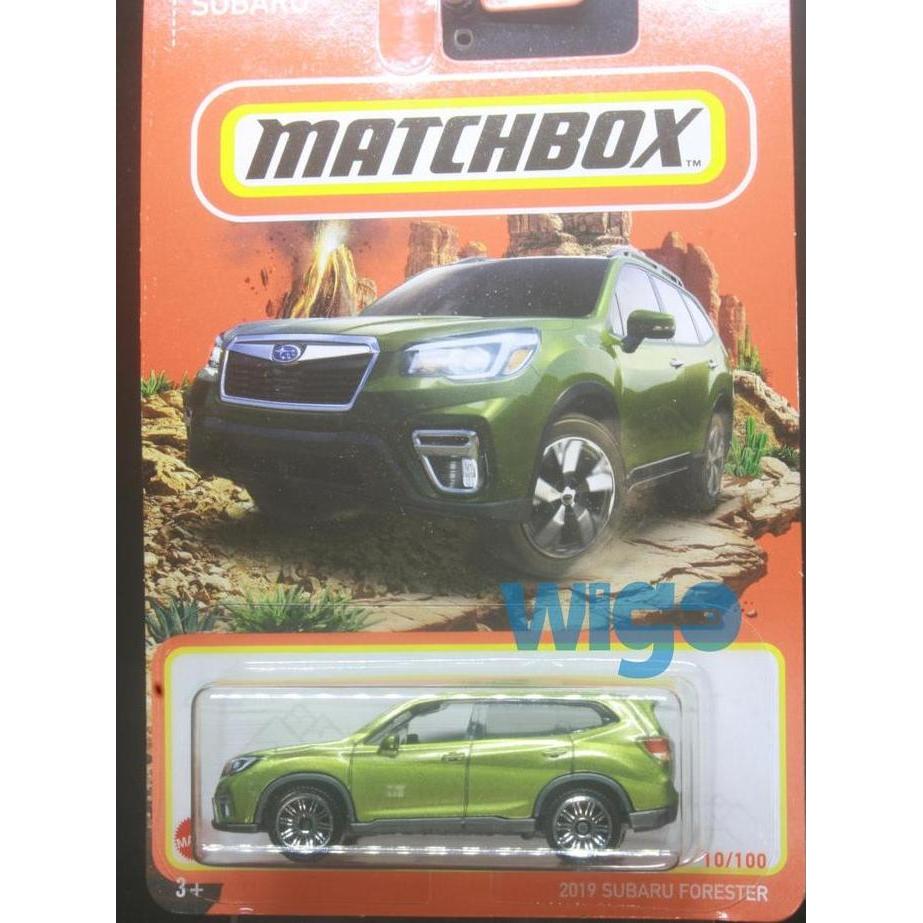 Matchbox 2019 Subaru Forester hijau lot W 2021 Diecast