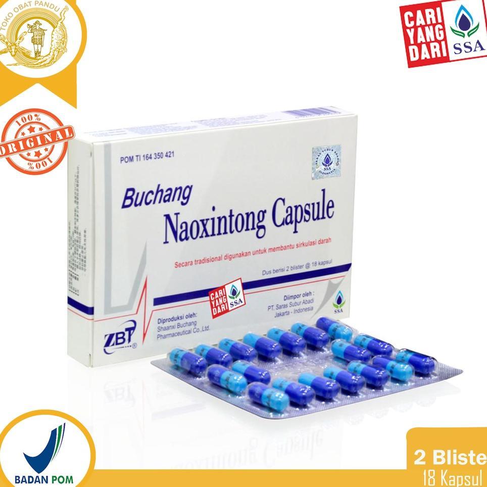 Buchang Naoxintong Capsule (Blister) / Obat Stroke