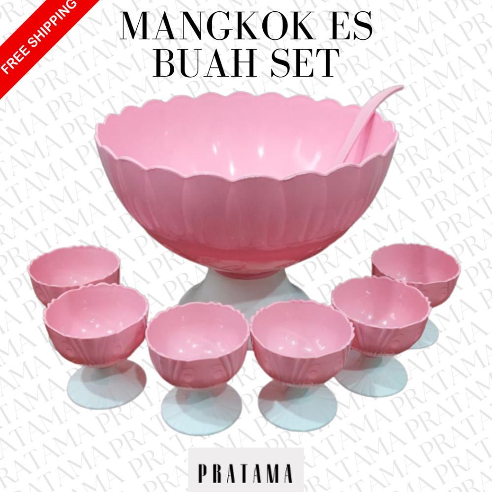 Mangkok Es Buah / Mangkuk Buah Besar / Mangkok Es Buah Set