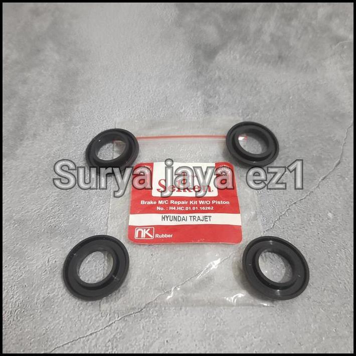 HOT DEAL SEAL KIT MASTER KARET REM CENTRAL ATAS HYUNDAI TRAJET 1SET 