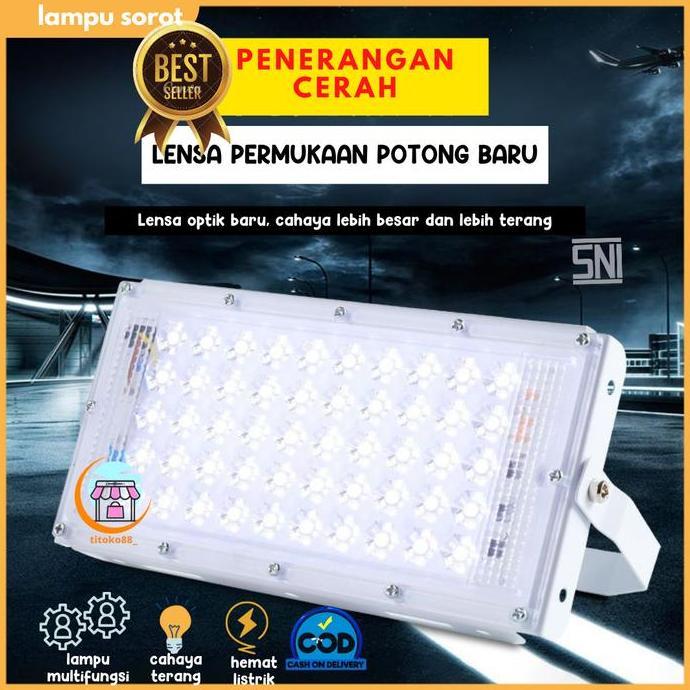 Ready  LAMPU LED SOROT/LAMPU TEMBAK FLOOD LIGHT/PANCARAN SOROT/ LAMPU OUTDOOR TEMBAK PANGGUNG/ TAMAN