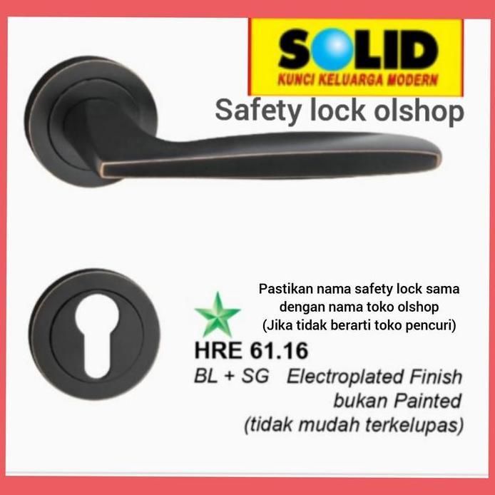 Handel black hitam hre 61.16 SOLID
