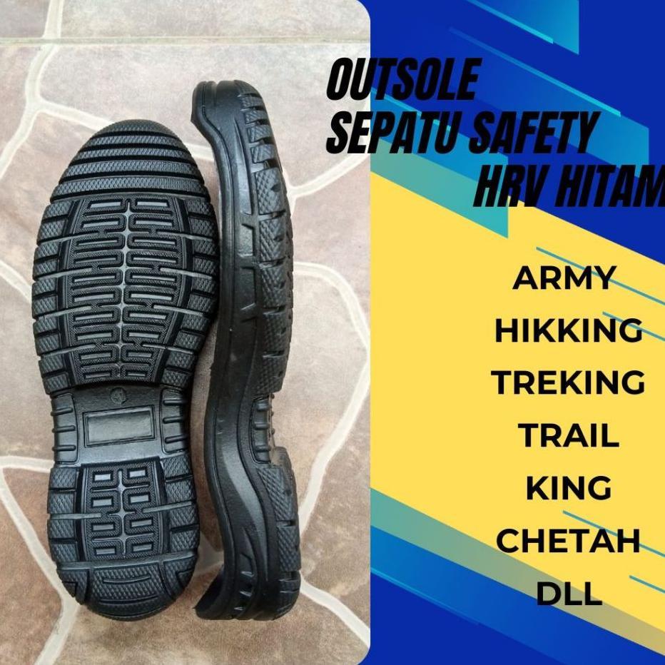 Anugerahoutsole Alas Sepatu Safety Laki Laki Sol Sepatu Hiking Treking Cheetah Boots Dll