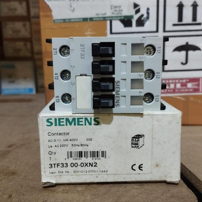 kontaktor siemens 3TF33 00-0XN2 30A 220V 11KW