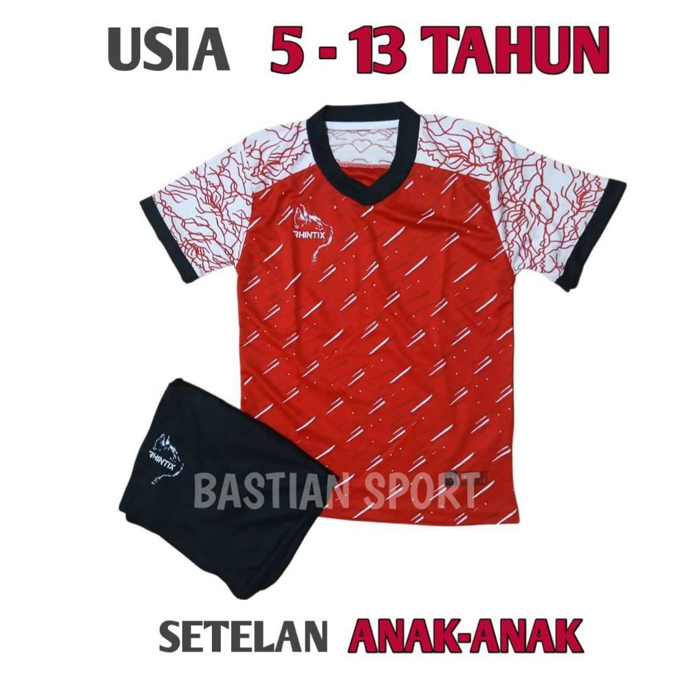 Favorit Set Baju Celana Stelan Jersy Anak Anak Unisek /Kaos Olahraga Kaos Futsal Jersy Sport