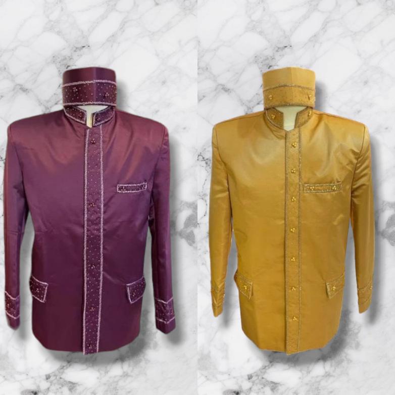 Free Ongkir Baju Beskap Bapak Besan/Bapak Pengantin/Beskap Orangtua/Basofi Bapak Besan