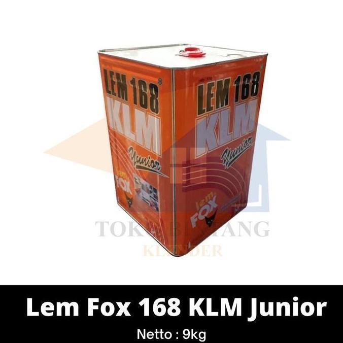 Ready Lem Kayu / Lem Fox 168 KLM Yunior Blek 9kg