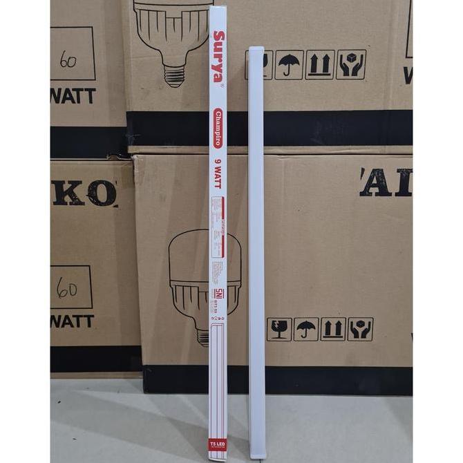 Ready  Lampu surya TL champiro T5 LED 9watt PUTIH