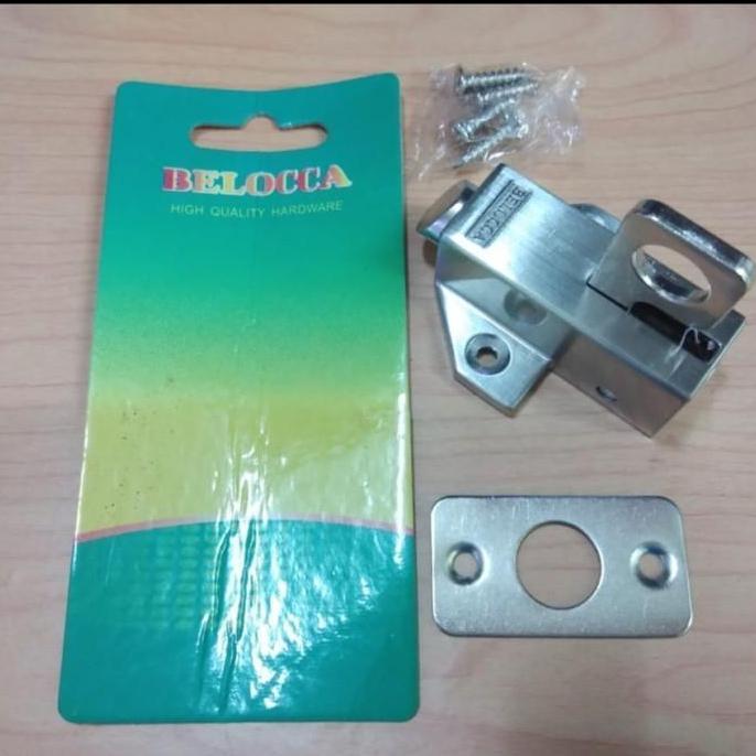 Spring knife / grendel kodok / slot selot kunci jendela BELOCCA solid