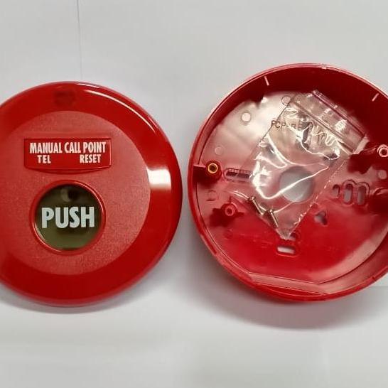HORING LIH QA-19 1W QA19 INCLUDE BASE ADDRESSABLE MANUAL PUSH BUTTON CALL POINT FIRE ALARM HORINGLIH