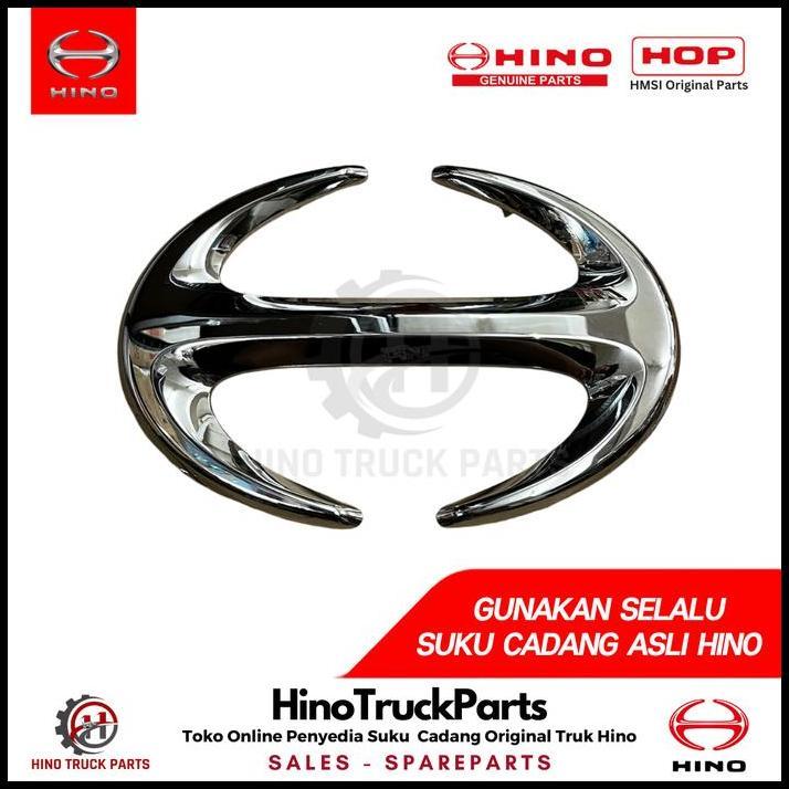 TERLARIS EMBLEM HINO DUTRO EURO 4 LOGO HINO DUTRO EURO 4 ASLI !!