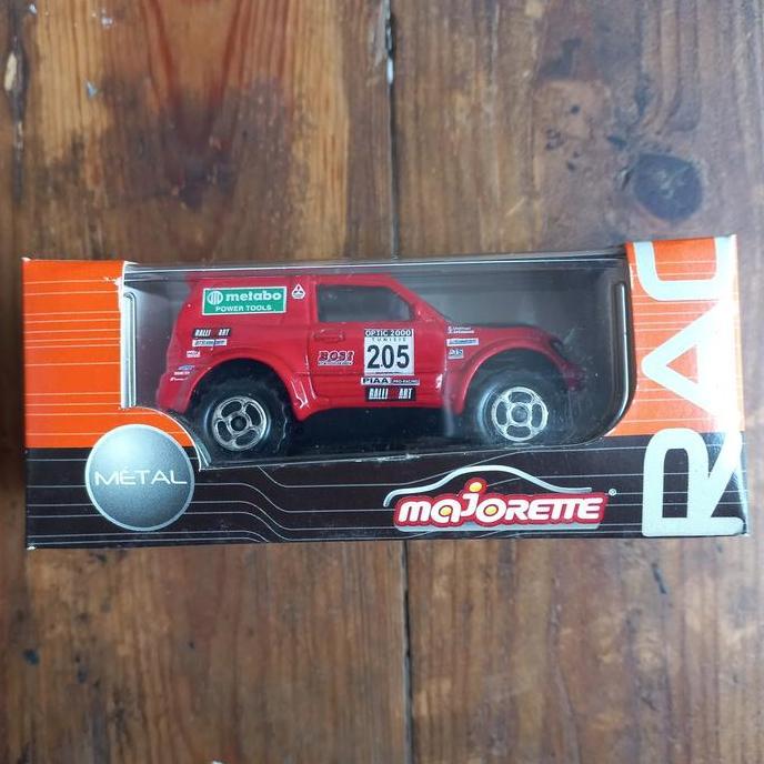 MAJORETTE MITSUBISHI PAJERO COLLECTION RACING DIECAST 1/58