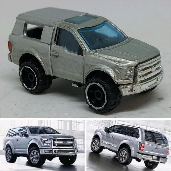 HOT WHEELS '15 FORD F150 F-150 LOOSE DIECAST CUSTOM 2015 BRONCO CONCEPT (S)
