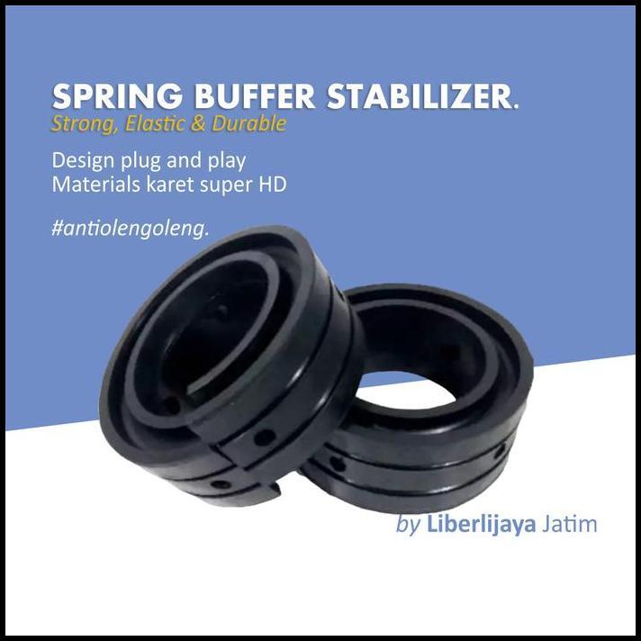 TERBARU SPRING BUFFER STABILIZER DEPAN BMW 325 E46 SET 2PCS (SB04)  KARET MOTORCYCLE 