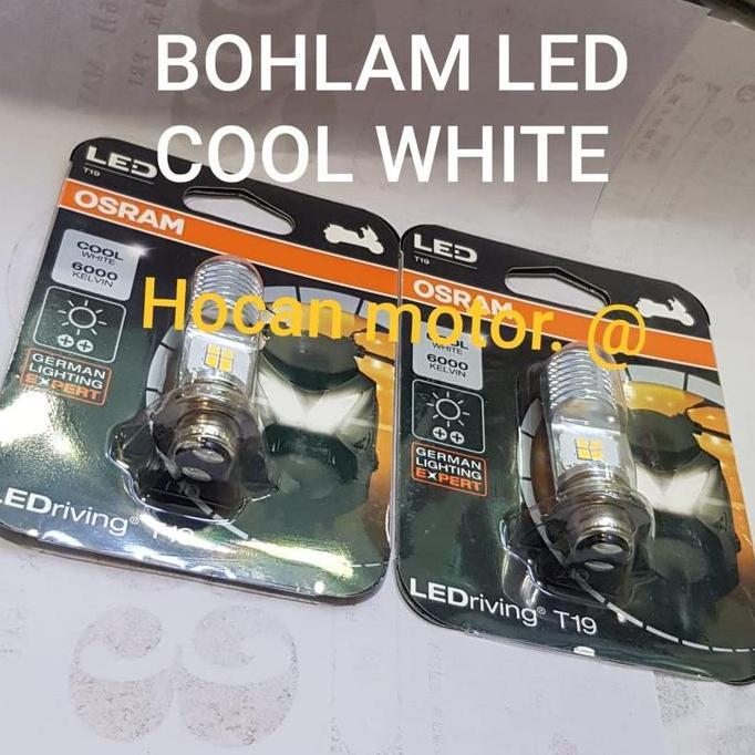 NEW BOHLAM LAMPU DEPAN OSRAM LED PUTIH VARIO 125 OLD SUPRA X 125 VARIO 110 ORI