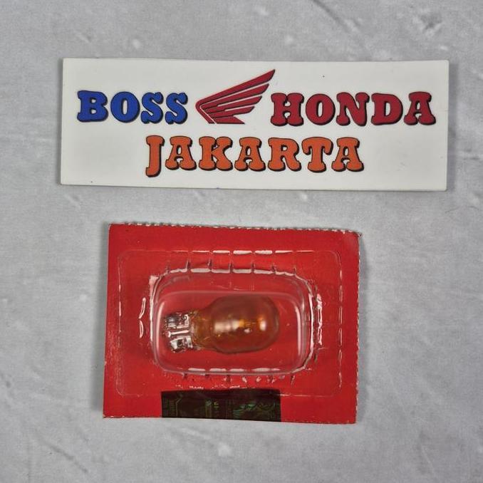 Ready 34905-KAN-W01 : BOHLAM LAMPU SEIN / BOHLAM LAMPU SEN WB 12V10W CBR 150 OLD KARBU  & BEAT & CB1