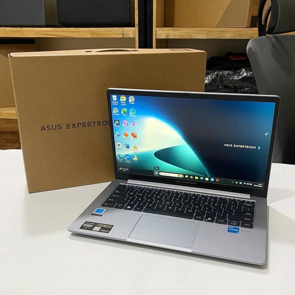 Asus ExpertBook P1403CVA Intel Core i3 gen 13 RAM 8 GB SSD 512 GB Fingerprint Sensor Garansi Resmi A