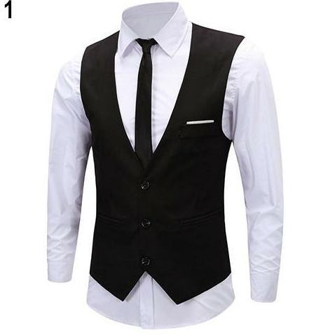PROMO SETELAN JAS PRIA/ SETELAN JAS HITAM LIST PUTIH DAN CELANA SLIMFIT FORMAL  STELAN JAS HITAM PRI