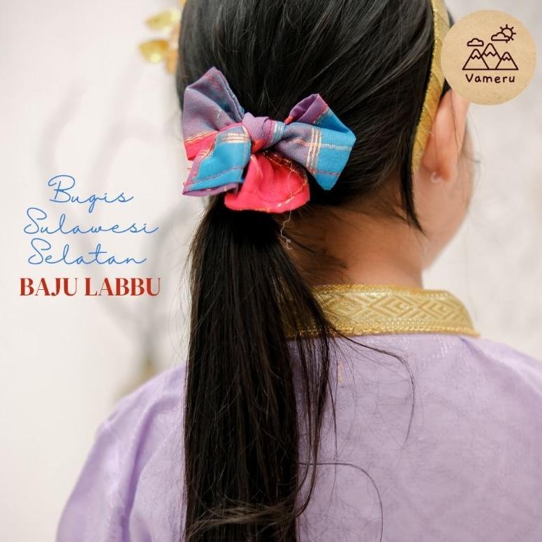 Free Ongkir Vameru - Baju Adat Anak Bugis Sulawesi Baju Labbu Baju Bodo
