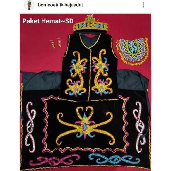Diskon 1 Set Kostum Dayak Anak Kecil Cewek Perempuan Anak Anak Kostum Dayak Baju Adat Dayak Orang Ul