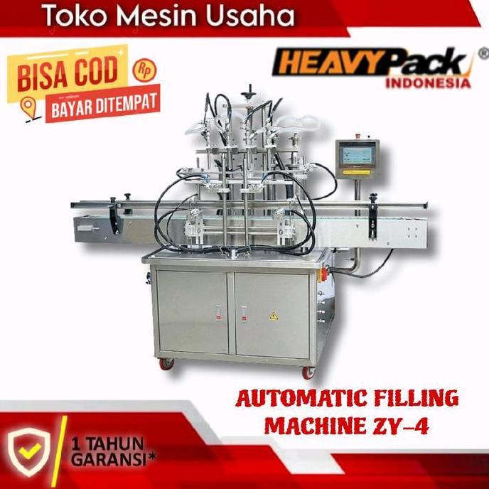 Mesin Filling Liquid 4 Nozzle Automatic Zy-4 Heavypack