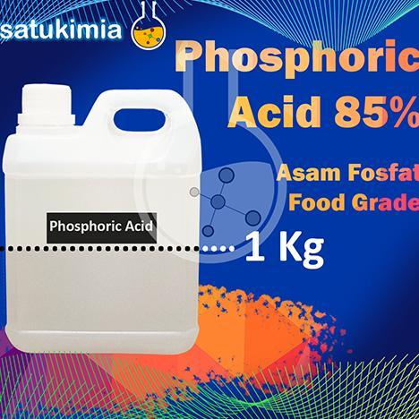 SURYA Phosphoric Acid / Asam Fosfat FOOD GRADE 85% - 1 Kg