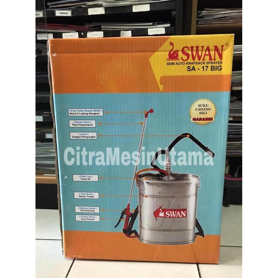 Swan Sprayer Stainless Manual 17 Liter