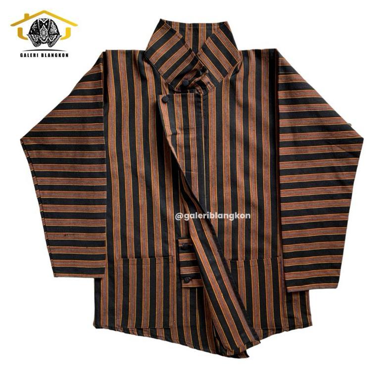 Best Seller Baju Lurik Anak | Pakaian Tradisional Adat Jawa | Laki-Laki Balita/Tk/Sd/Smp Parsel Bayi