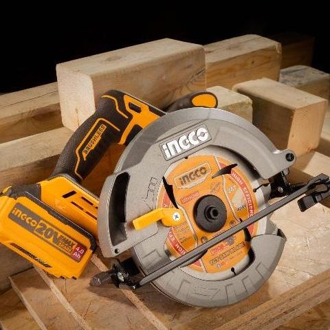 P20S Gergaji Potong Kayu 20V Ingco Csli1651 Cordless Circular Saw