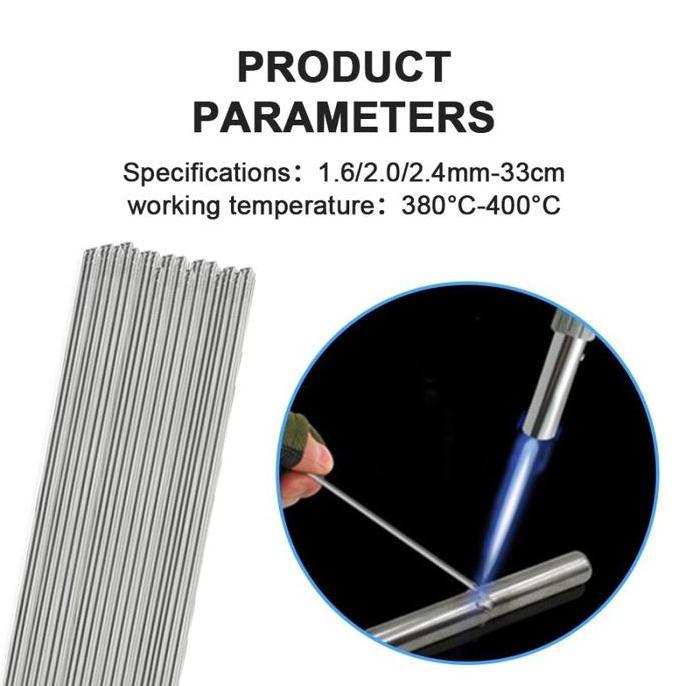 Kawat Las Besi Bakar Solder Stainless Stick Almunium Suhu Rendah