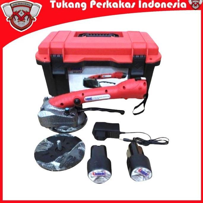 KODENKI MESIN KOP PERATA ANGKAT KERAMIK CORDLES GETAR