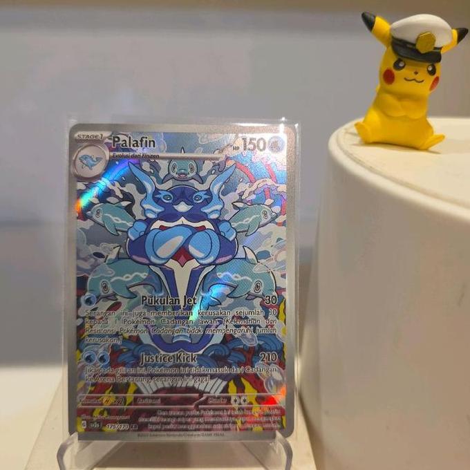 Palafin Ar sv3s kartu pokemon tcg indo