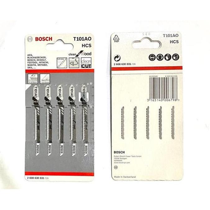 Mata Jigsaw / Mata Gergaji Kayu Hcs T 101 Ao Bosch