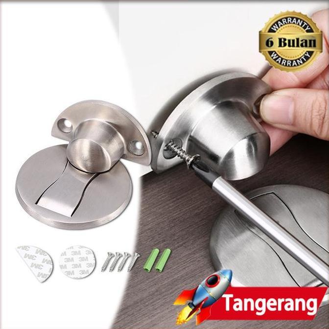 CHONELIO Penahan Pintu Magnetic Door Stoper Anti-Collision Magnetic Door Stopper