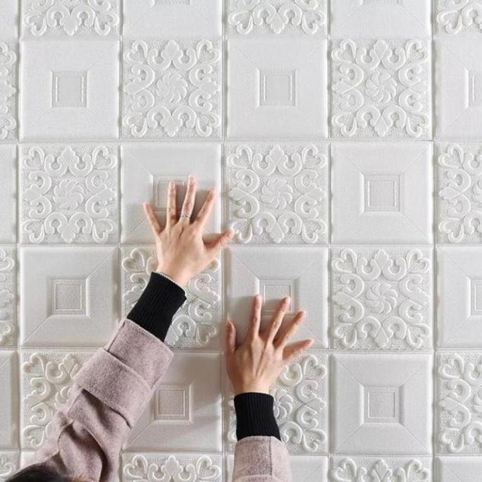 ESPRIZO WALLPAPER 3D FOAM BATIK WALLPAPER FOAM - WALLPAPER BUSA
