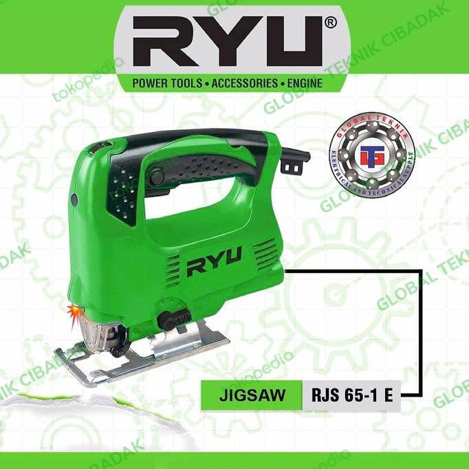 Mesin Jigsaw Merk RYU RJS 65-1E / Mesin Gergaji Jigsaw