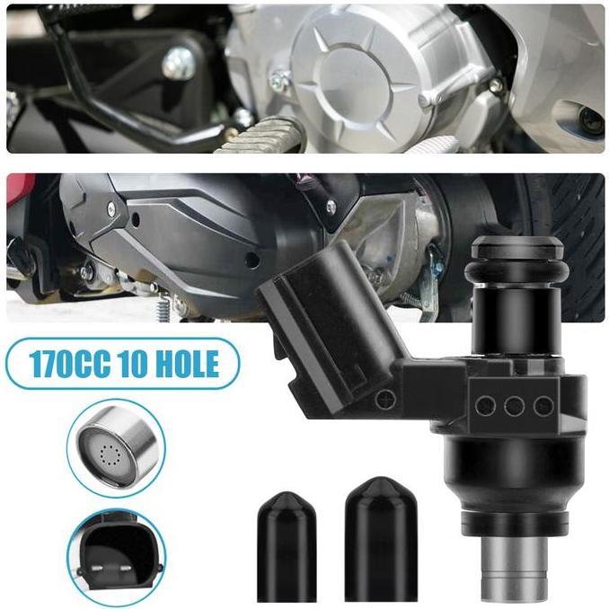 ATHHINE Injektor Bahan Bakar INJEKTOR INJECTOR ASSY BEAT FI RIBILAN/INJEKTOR ASSY FUEL RIBILAN BEAT 