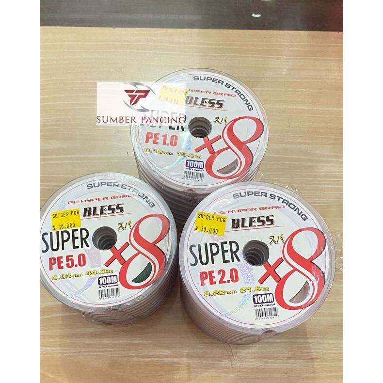 Senar Pe murah Bless super Pe X8 100meter
