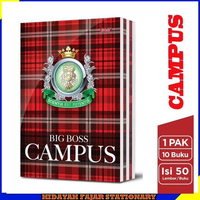 buku tulis campus - buku tulis 50 lembar