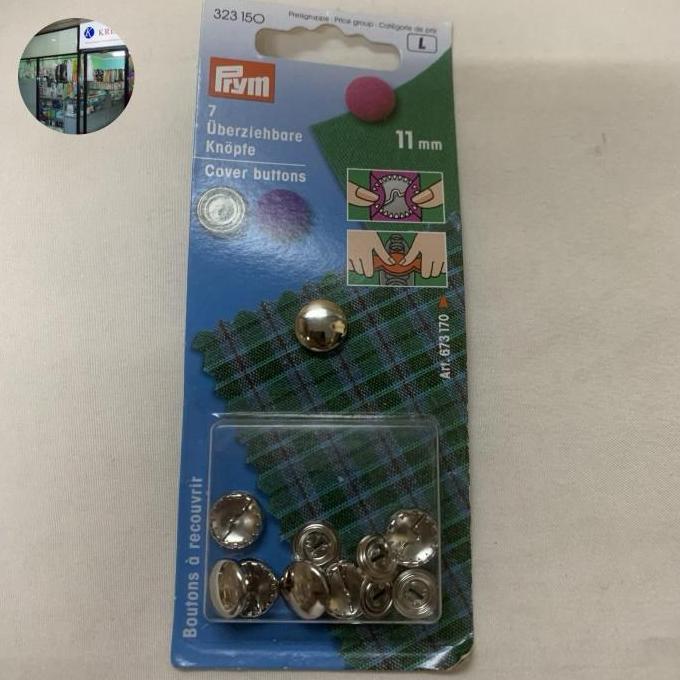 Giocare- Kancing Bungkus Cover Button Prym