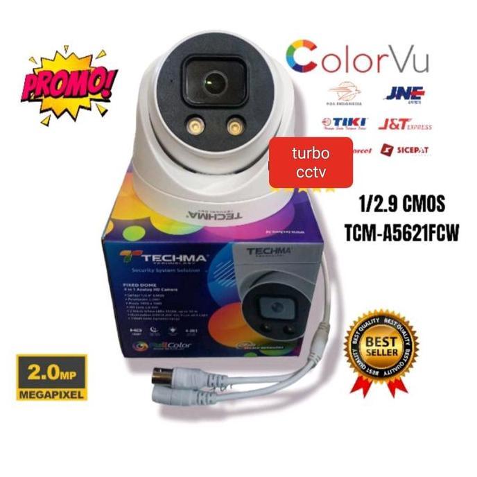 CAMERA CCTV FULL FULL COLOR TECHMA 2MP INDOOR