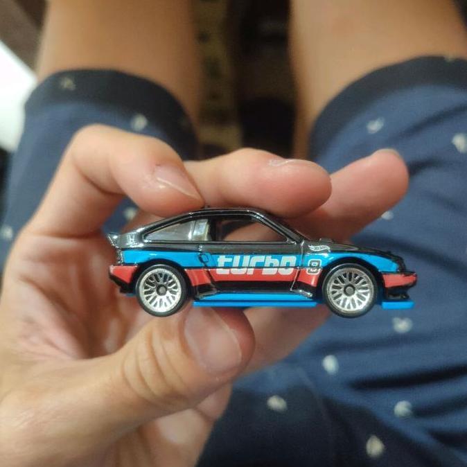 hot wheels 1985 honda crx hitam loose