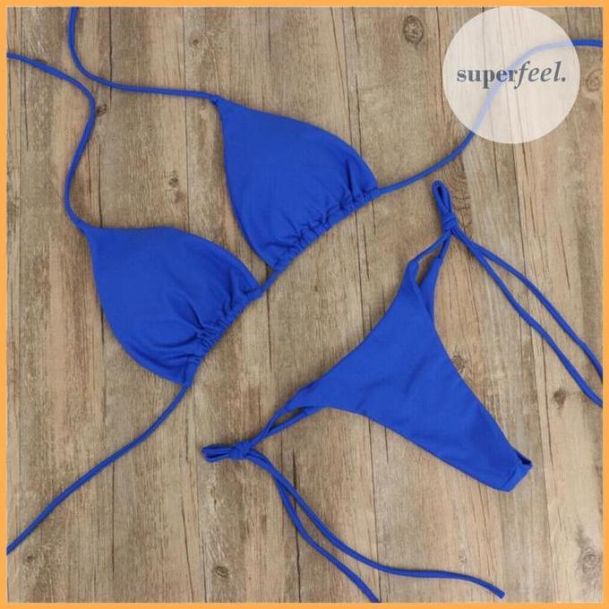 Wagee- Set Bra Cd Premium Set 1 Set Cd Kolor Bh Dengan Busa Cup Dalaman Kolor Beachwear Pantai Wanit