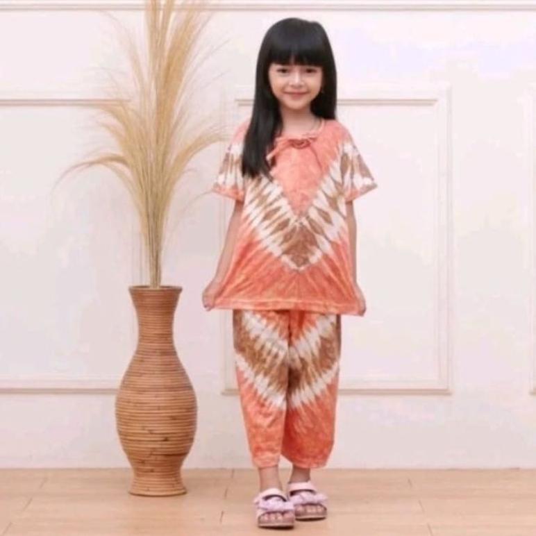 NEW SETELAN KAOS ANAK CP PEREMPUAN SETELAN ANAK CEWEK PELANGI CELANA PANJANG MURAH VIRALL